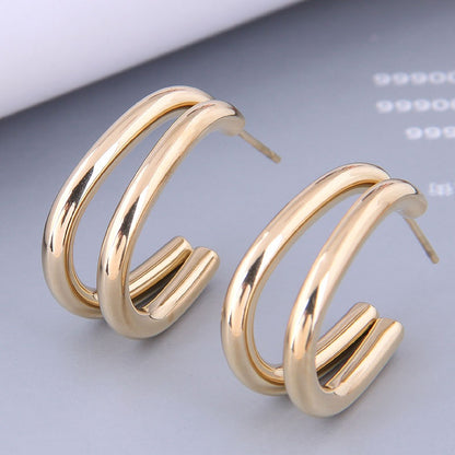 Double Hoop Earrings